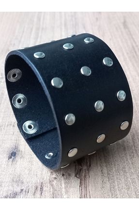 دستبند جواهر مشکی زنانه چرم خالص REGGENTE - کد 457587047