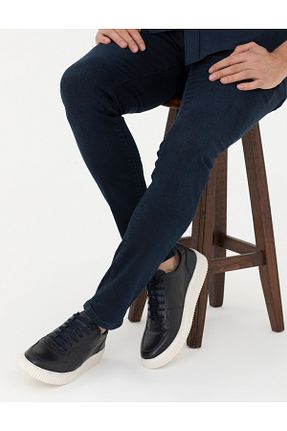 کفش کژوال سرمه ای مردانه پاشنه کوتاه (1 - 4 سانتی متر) Pierre Cardin - کد 880000368