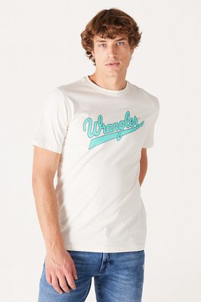تیشرت سفید مردانه رگولار Wrangler - کد 766860629