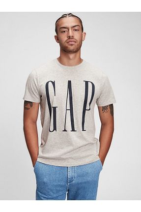 تیشرت طوسی مردانه رگولار GAP - کد 64875081