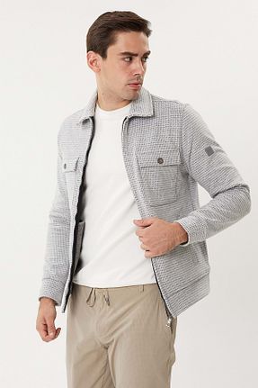 کاپشن بژ مردانه رگولار COONLESS - کد 880032248