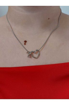 گردنبند استیل ( فولاد ) متالیک زنانه استیل (فولاد) bijoux uniques - کد 873794191