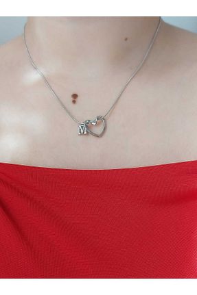 گردنبند استیل ( فولاد ) متالیک زنانه استیل (فولاد) bijoux uniques - کد 873794183