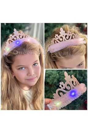 تاج صورتی بچه گانه Queen Nelly - کد 883101284