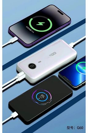 پاور بانک سفید 11500 - 20000 Fibaks - کد 880088005