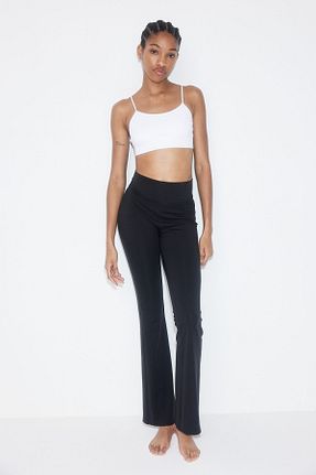 ساق شلواری مشکی زنانه پنبه ای H&M - کد 854148882
