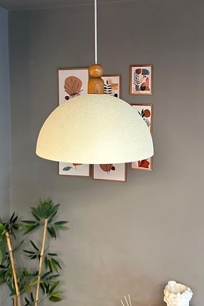 لوستر سفید فلزی Bamyum - کد 880131306