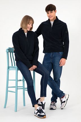 سوئیشرت سرمه ای مردانه ساده U.S. Polo Assn. - کد 859394174