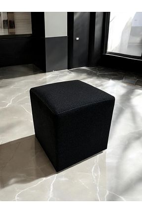 پوف و نیمکت مشکی 40 * 40 Berre home - کد 880141563