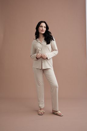 ست لباس راحتی طوسی زنانه ساده Marpessa - کد 880140593