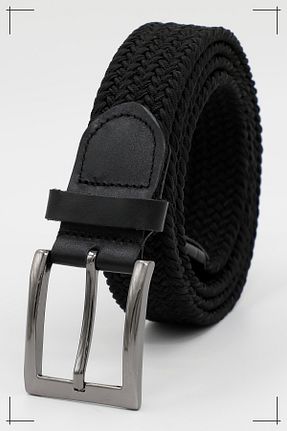 کمربند مشکی زنانه چرم مصنوعی Derimo Leather - کد 880173200