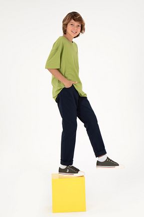 شلوار سرمه ای بچه گانه بافتنی U.S. Polo Assn. - کد 867684140