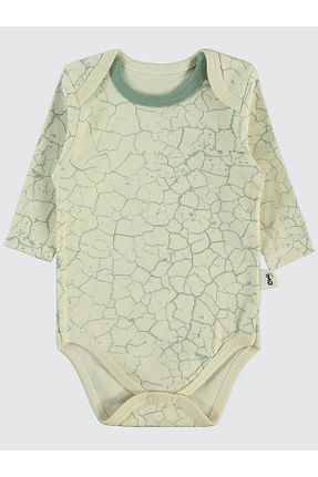 بادی و سرهمی نوزادی سبز بچه گانه İnterlok Civil Baby - کد 880183152