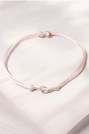 دستبند طلا زرد زنانه 14 عیار Glorria - کد 851641142