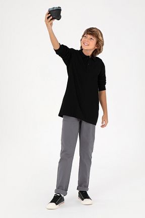 شلوار خاکی بچه گانه بافتنی U.S. Polo Assn. - کد 864370901