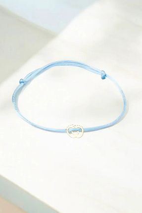 دستبند طلا رنگی زنانه 14 عیار Glorria - کد 851639683