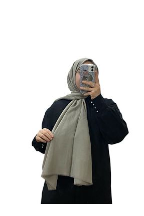 شال سبز زنانه پنبه ای Armine - کد 880195229