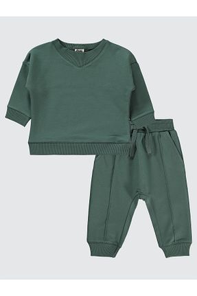 ست نوزادی خاکی بچه گانه پنبه ای Civil Baby - کد 685467872