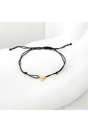 دستبند طلا زرد زنانه 14 عیار Glorria - کد 851640069