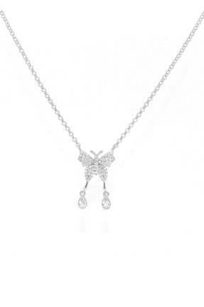 گردنبند نقره طوسی زنانه 925 عیار Own Jewelry - کد 880193196