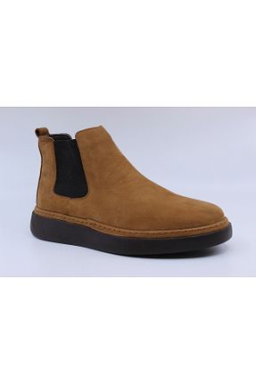 بوت / نیم بوت بژ مردانه نبوک Papuccu - کد 880204346