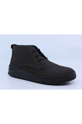 بوت / نیم بوت طوسی مردانه نبوک Papuccu - کد 880204237
