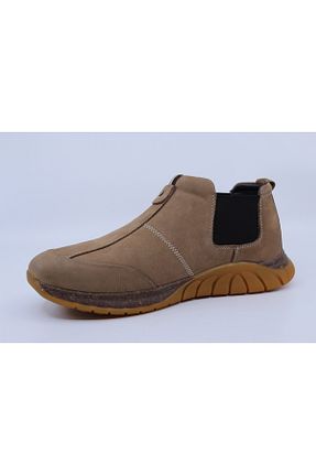 بوت / نیم بوت بژ مردانه پاشنه کوتاه (1 - 4 سانتی متر) Papuccu - کد 880205060