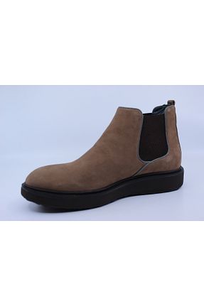 بوت / نیم بوت بژ مردانه نبوک Papuccu - کد 880205112