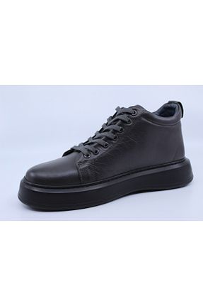 بوت / نیم بوت طوسی مردانه پاشنه کوتاه (1 - 4 سانتی متر) Papuccu - کد 880204190