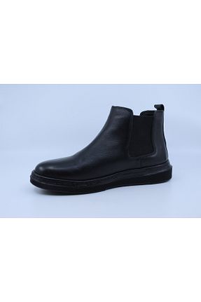 بوت / نیم بوت مشکی مردانه پاشنه کوتاه (1 - 4 سانتی متر) Papuccu - کد 880204529