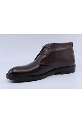 بوت / نیم بوت قهوه ای مردانه جیر Papuccu - کد 880204906