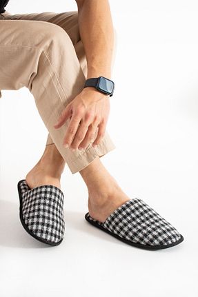 دمپائی خانگی طوسی مردانه پارچه ای RedPlay - کد 874980209