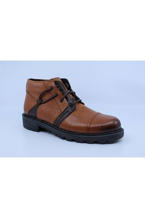 بوت / نیم بوت قهوه ای مردانه پارچه ای Papuccu - کد 880204965