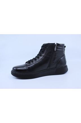 بوت / نیم بوت مشکی مردانه پاشنه کوتاه (1 - 4 سانتی متر) Papuccu - کد 880204328