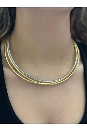 گردنبند استیل ( فولاد ) رنگی زنانه استیل (فولاد) MyladyAccessoriess - کد 880235436