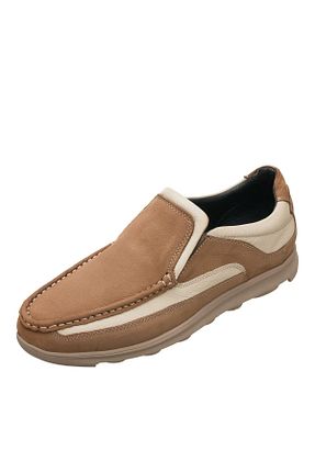 کفش آکسفورد بژ مردانه چرم خالص COSTO - کد 880227906