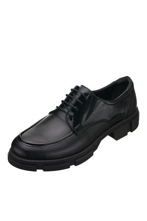 کفش آکسفورد مشکی مردانه پاشنه کوتاه (1 - 4 سانتی متر) COSTO - کد 880227876