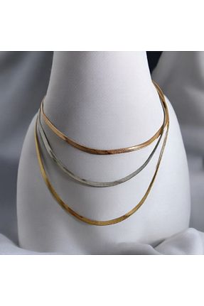 گردنبند استیل ( فولاد ) رنگی استیل (فولاد) Lavinia accessories - کد 880240040