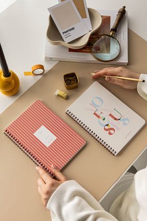 دفتر قرمز Karton PAPERORA - کد 850696211