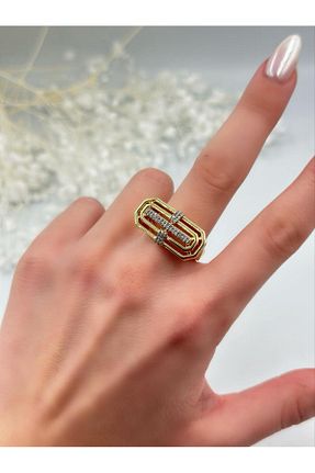 انگشتر استیل (فولاد) رنگی زنانه استیل (فولاد) MyladyAccessoriess - کد 880244405