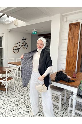 شال مشکی زنانه اکریلیک Forum Fashion - کد 113788081
