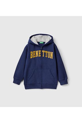 سوئیشرت سرمه ای بچه گانه Mix United Colors of Benetton - کد 877238815