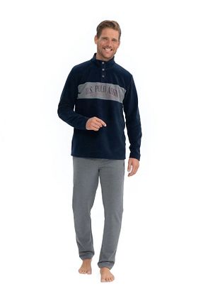 ست لباس راحتی سرمه ای مردانه لیسانس دار	 U.S. Polo Assn. - کد 880350833