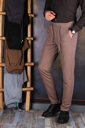 شلوار زرد مردانه اسپندکس Sunello - کد 880324490