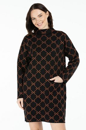 لباس نارنجی زنانه بافتنی ON - کد 383635335