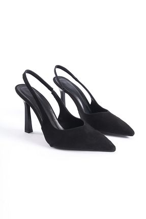 کفش پاشنه بلند کلاسیک مشکی زنانه چرم لاکی Entella Store - کد 880320031
