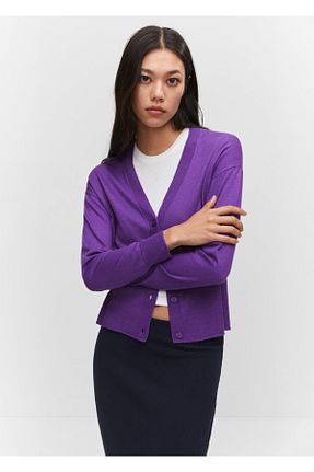 رویه بنفش زنانه پلی استر MANGO - کد 748876871