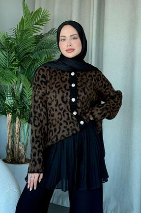 بلوز حجاب مشکی زنانه رگولار HAZA MODA - کد 880404755