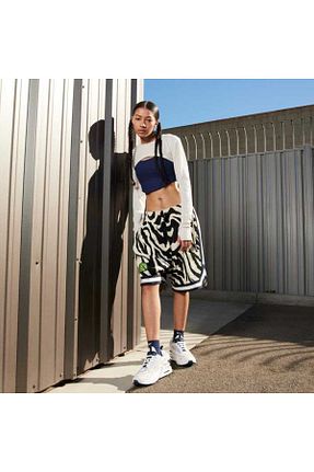 کفش اسنیکر سفید زنانه بند دار Nike - کد 880420518