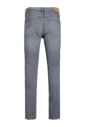 شلوار جین طوسی مردانه پاچه تنگ Jack & Jones - کد 817845337